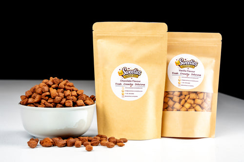 Chocolate Crunchy Bites - Snack Pack 100g (Pack of 6)